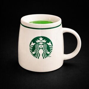 Starbucks Collector Mug w/ Green Lid 💚 Rare Style | Excellent Condition